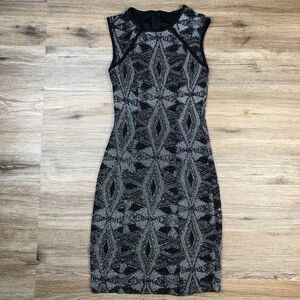 My Michelle Sequin Hearts Great Gatsby Dress sz 9